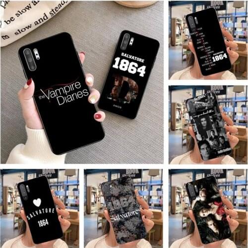 Vampires Stefan Damon Salvatore Diaries Phone Case For Samsung Galaxy Note20 ultra 7 8 9 10 Plus lite Samsung M21 M31S M30S M51