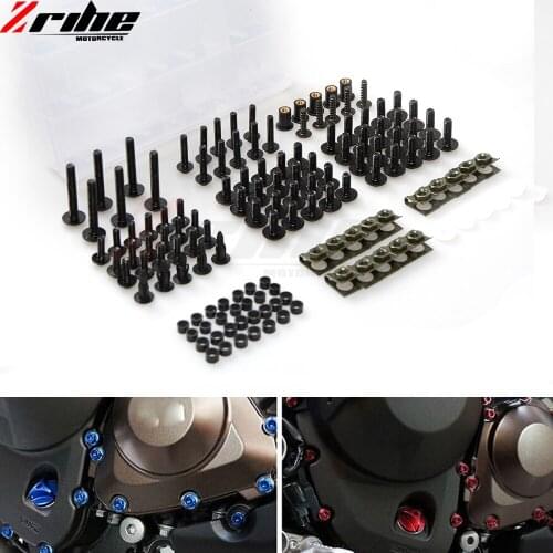 For Aluminum Motorcycle Fairing Bolt Screw Fastener Fixation Modified Universal For Honda CBR600 F2 F3 F4 F4I 1991 - 2007 1994 1