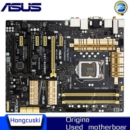 For ASUS Z87-EXPERT original motherboard Socket LGA 1150 DDR3 Z87 SATA3 USB3.0 Desktop Motherboard