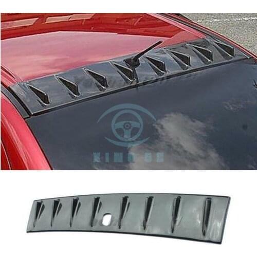 For Mitsubishi EVO 10 EVO X 2008 2009 2010 2011 2012 High quality Carbon Fiber Non-SSS Vortex Generator Spoiler