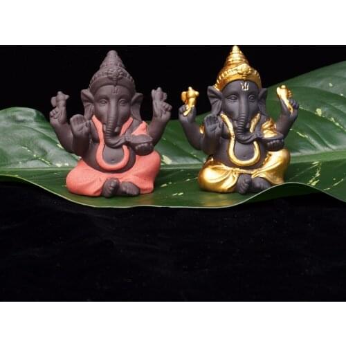 Monk Statue India Ceramics Arts Crafts Home Office Living Room Cabinets Decor