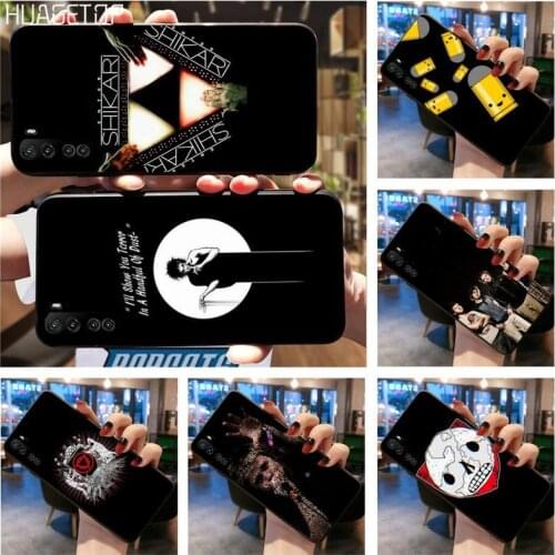 HUAGETOP Enter Shikari Silicone Black Phone Case For Huawei Nova 6se 7 7pro 7se honor 7A 8A 7C Prime2019