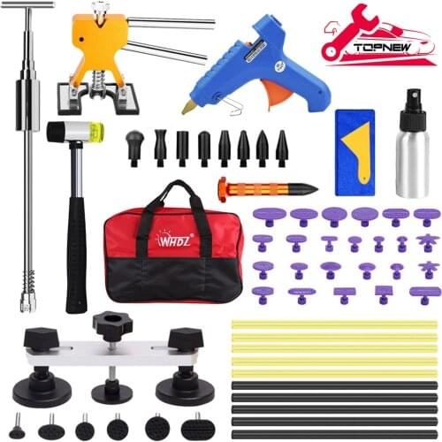 Dent Repair Tool - Dent Repair Puller Kit with Slide Hammer T-Bar Tool Dent Removal for Car Auto Body Damage