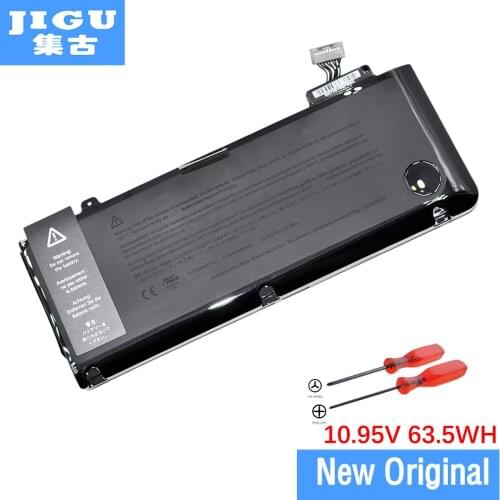 JIGU New Genuine Original A1322 Battery For Apple for Macbook Pro 13" Unibody A1278 2009 2010 2011 2012 Version 10.95V 63Wh