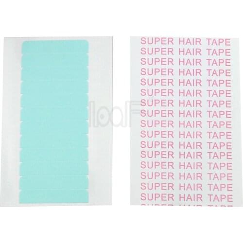 LOOF 1bag 3months 0.8*4CM SUPER HAIR TAPE hair human adhesive Double Side Tape for Tape Hair Extension