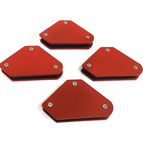 Multi-angle Mini Welding Magnets Neodymium Clamp Holder Never Degaussing Lifting Welding Positioner 45 90 135 Degrees 4pcs/set