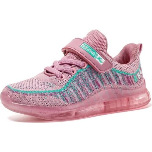 Fashion Girls Casual Shoes Boys Sneakers Kids Mesh Lightweight Breathable Sport Running Shoes Non-slip School Boot Spring Autumn