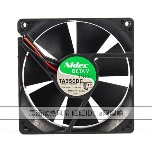 New TA350DC M34261-16 24V 0.28A 9CM inverter cooling fan equipment