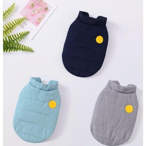 Autumn Winter Dog Clothes for Dogs Coat Warm French Bulldog Clothes Thick Dog Vest Pet Clothing for Dogs Costume Pug Ropa Perro