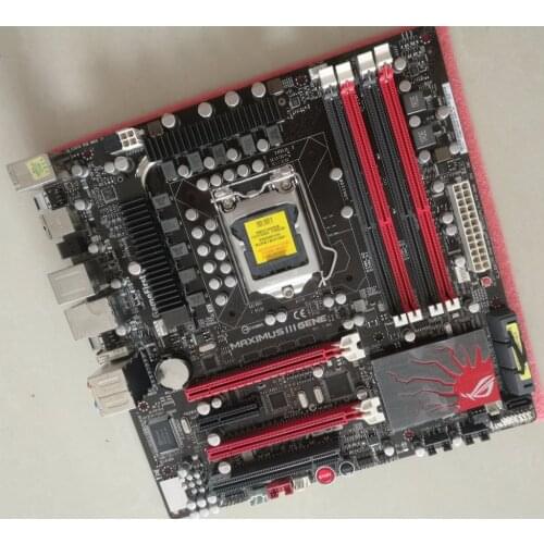 Original motherboard ASUS Maximus III Gene LGA 1156 DDR3 16GB USB2.0 for I5 I7 P55 desktop motherboards