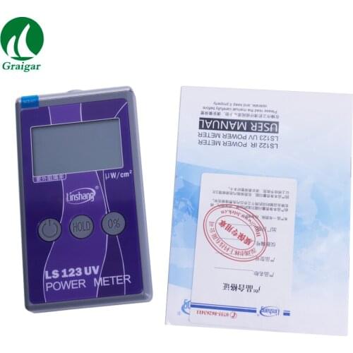 Portable UV Power Meter LS128 Transmittance Rejection Rate Tester Irradiance Measuring Range 0~40000 uWcm2