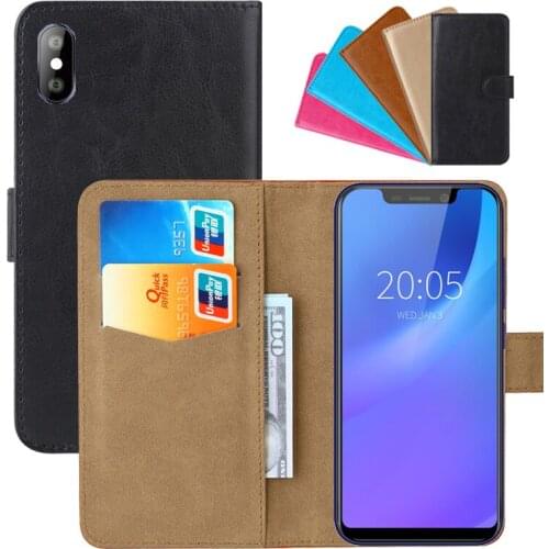 Luxury Wallet Case For Blackview A30 PU Leather Retro Flip Cover Magnetic Fashion Cases Strap