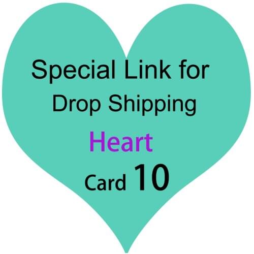 CSJA Special Link for Drop Shipping /Additional Pay on Your Order / Extra Fee / Price Difference for Order -Heart Pack-A019