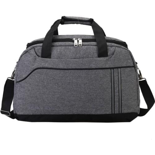 Korean-style Hand Travel Bag Mens Shoulder Duffle Bag Large Capacity Travel Sports Bag Fitness Packaging Sling Bag
