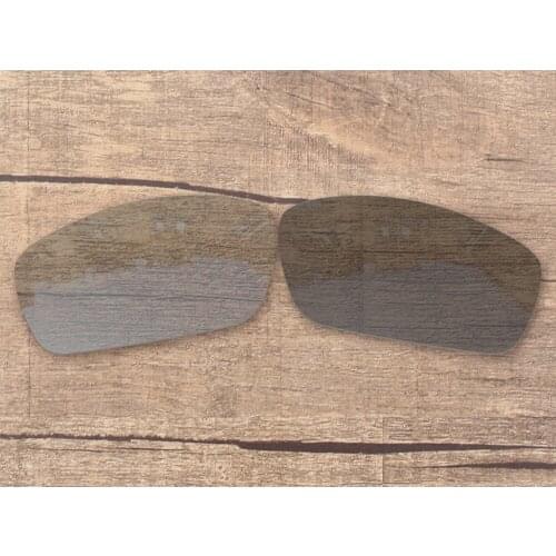 Vonxyz Grey Photochromic Polarized Replacement Lenses for-Oakley Splinter Frame