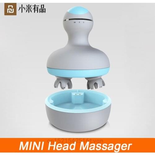 Xiaomi Mijia MINI Head Massager 3D Stereo Massage Wet And Dry 6 Kinds Massage Manual Massage Instrument Head Kneading Vibrating