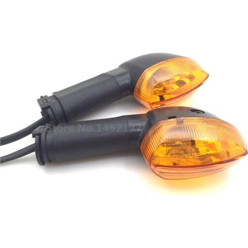 Yecnecty For Yamaha FZ-09 FJ-09 MT09 Tracer 1 Pair Front Rear Motorcycle Turn Signal Indicator Light Scooter Flashers Blinker