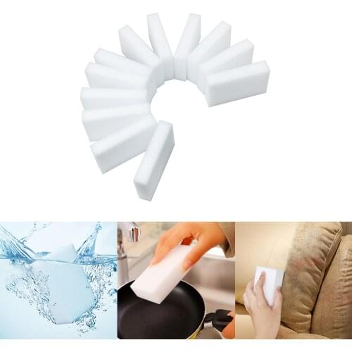 100*60*20mm 10 Pcs Magic Sponge Eraser Kitchen Office Bathroom Clean Accessory/dish Cleaning Melamine Sponge Nano Wholesale