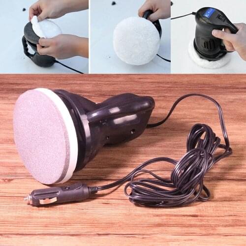 12V 40W Electric Car Polishing Buffing Waxing Machine Home Outdoor Waxer Polisher Universal Tool Fit For CETROEM PEUGEOT SKODA