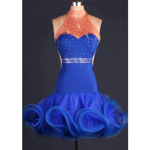 2018Adult/Child Latin Dance Dress Women/Girls Cha Cha/Rumba/Samba/Salsa Dance Dresses Accept Custom Latin Dance Wear