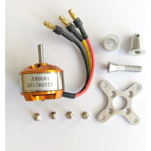2208 A2208 Brushless Motor 1100KV 1400KV 1800KV 2200KV 2300KV 2600KV 3000KV Outer Rotor For RC DIY Fixing Wing Drone