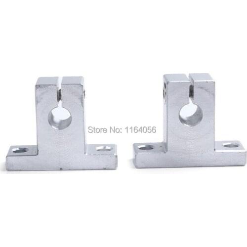 4pcs 8mm SK8 Linear Rail Shaft Guide Support Bracket/Bearing CNC Step Motor