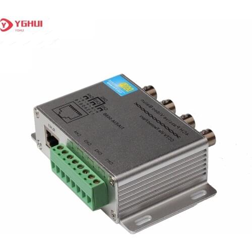4CH 8CH CCTV Passive Video Balun Via Twisted Pairs UTP Transceiver BNC To UTP RJ45 For TVI CVI AHD Cameras