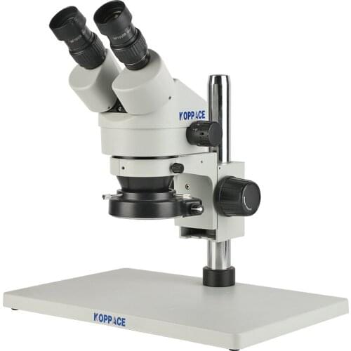 KOPPACE 3.5X-90X Large Platform Binocular Stereo Microscope Mobile Phone Repair Industrial Inspection Microscope