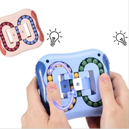 Colorful Magic Cube Toys Relieve Stress Little Magic Beans Toy Creative Decompression Educational Learning Funny Cool Hand Mini