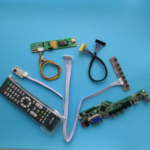 For LTN141XC-L01 Module TV AV VGA Controller Board Digital Signal Mother Board Resolution 1 lamps 14.1" 20pin 1024X768