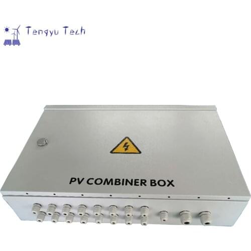 Customzie PV Combiner Box Photovoltaic DC combiner box conventional 20 in 1 out, IP65, optional intelligent monitoring