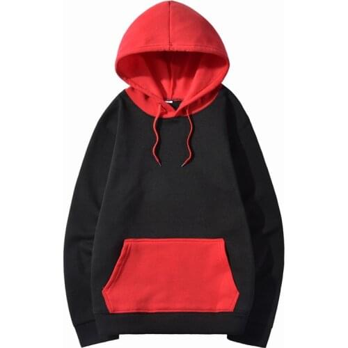 Quality Brand Men Hoodie 2020 Autumn Male Hip Hop Streetwear Men Pullover Sweatshirts Hoodies Mens Solid Color Hoodie Clothing