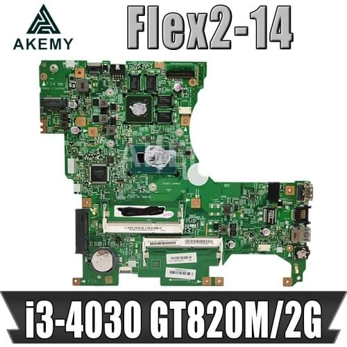 LF14M 448.00x01.0011 For Lenovo Flex2-14 Flex 2 14 Laptop pc Motherboard with i3-4030 GT820M/2G 5B20G36415