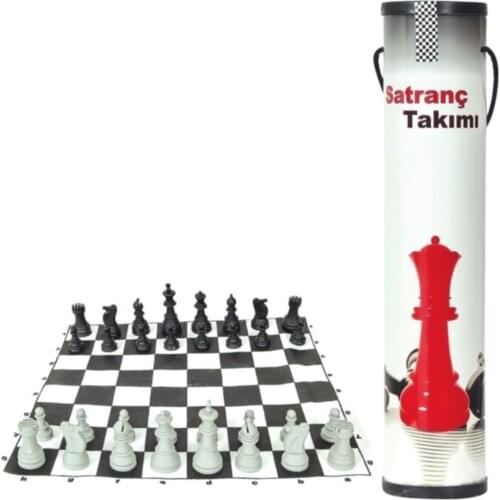 Carton Roll Chess set