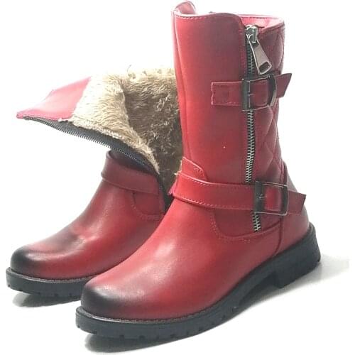 Зимние сапоги для девочек Polact China At AliExpress