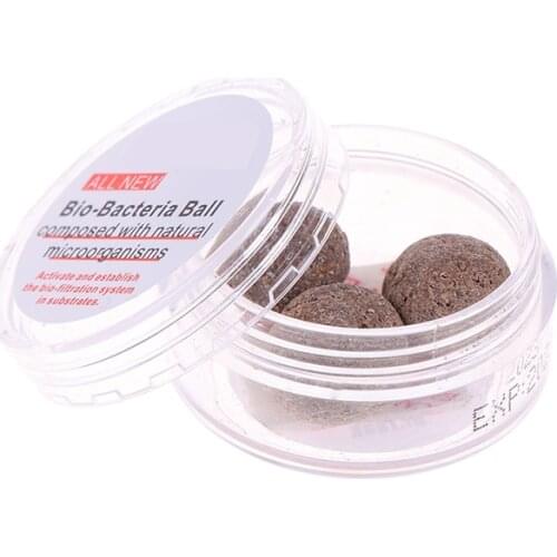 3Pcs Water Quality Stabilizer Nitrifying Bacteria Ball Water Purifying Agent