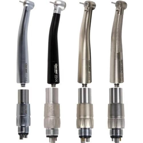 Dental Quick Coupler 4/6 Hole High Speed/E-generator LED/Fiber Optic Handpiece 3/4Way Water Spray Fit NSK Dental Equipment