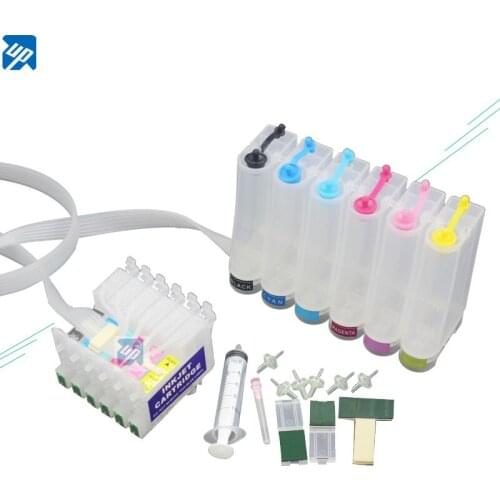 T0491 empty ciss Ink System For Epson R210 R230 R310 R350 RX510 RX630 printer with ARC chip