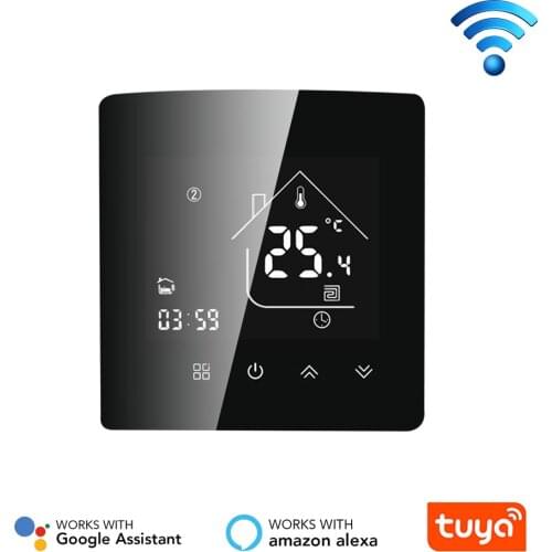 Tuya WiFi Zigbee X5 3A 16A 25A Thermostat,Electric Floor/Water Heating/Water Gas Boiler Temperature Controller