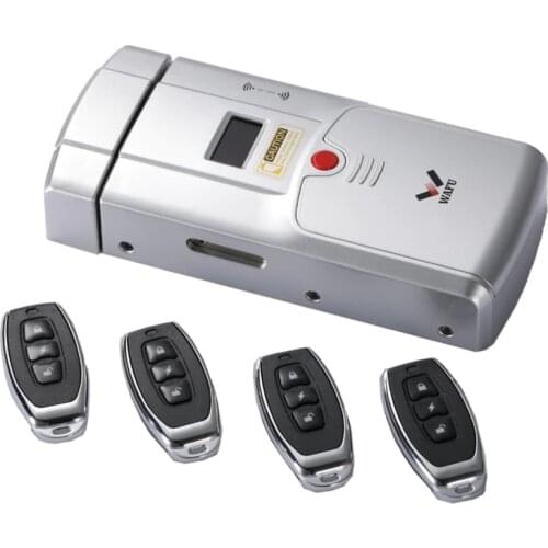 WAFU Smart Lock HF-011A Bluetooth Enabled Fingerprint and Touchscreen Keyless Smart Lock Deadbolt with Built-In Alarm