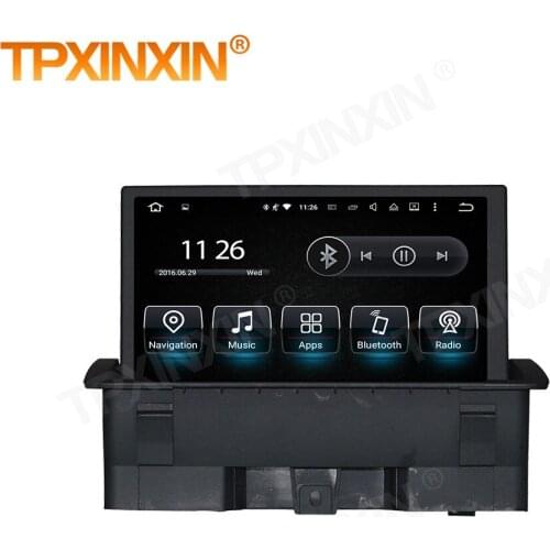 1 Din Carplay Android Radio Receiver Multimedia Stereo For Audi A1 2011 2012 2013 2014 2015 GPS BT Navigation Recorder Head Unit
