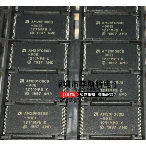 10pcs AM29F080B-90EI TSOP-40