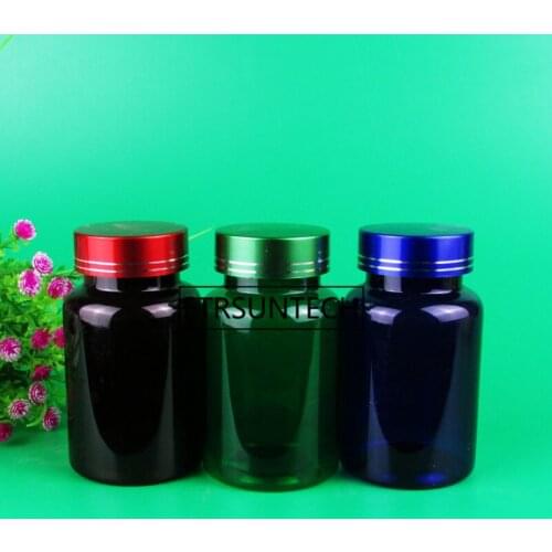 120ml empty refillable Capsules bottles, Plastic Pill Bottles with Cap F1449