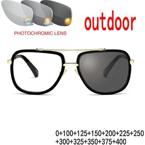 2019 Progressive Multifocal glasses Transition Sunglasses Photochromic Reading Glasses Men Points for Reader Near Far sight FML