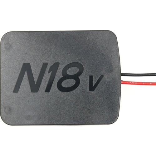 For Milwaukee 18V M18 Battery Adapter Power Connector Adapter Dock Holder With 12 Awg Wires Connectors Power Black in stock