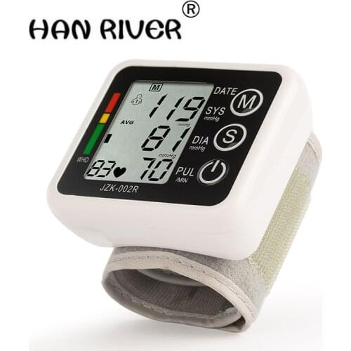 Health Care Automatic Digital Wrist Blood Pressure Monitor Meter Cuff Blood Pressure Measurement Health Monitor Sphygmomanometer