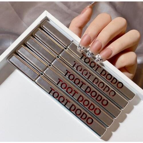 White Square Tube Lip Glaze Velvet Matte Liquid Lipstick Not Easy To Fade Lip Gloss Women Lip Cosmetics TSLM1