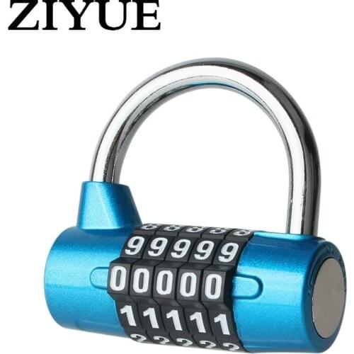 Free Shipping Portable Gym Bag Box Password Locker Cabinet Door Lock