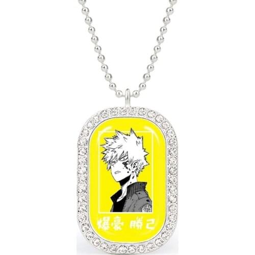 Figures Necklace My Hero Academia Bakugou Katsuki Bakugo Japanese Kawaii Fashion Classic Anime Jewelry For Gifts Nacklaces