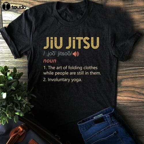 Jiu Jitsu Definition Tshirt BJJ Tee Shirt Brazilian JiuJitsu MMA Fight T-shirt